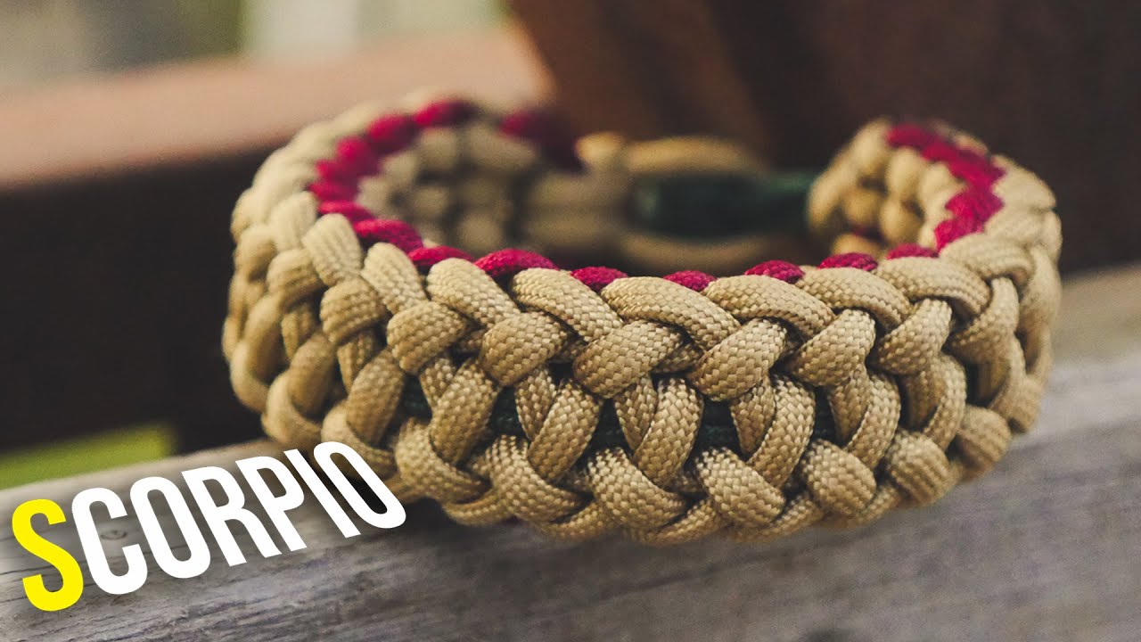 🦂 SCORPIO Paracord Bracelet | Zodiac Series | TUTORIAL