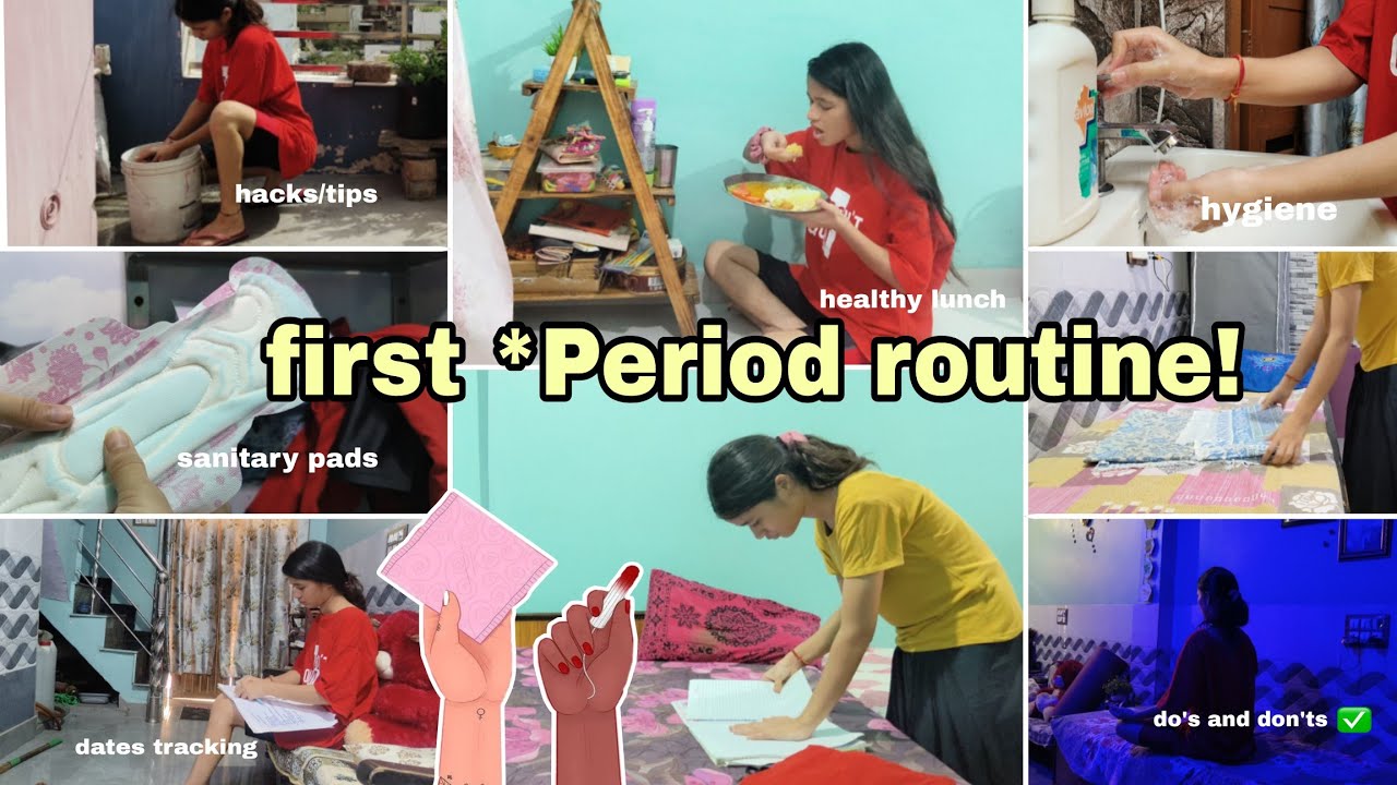 first *PERIOD ROUTINE🩸| Do's & Don'ts Every Girl Should Know| Vaishnavi Kashish #periods #tips #vlog