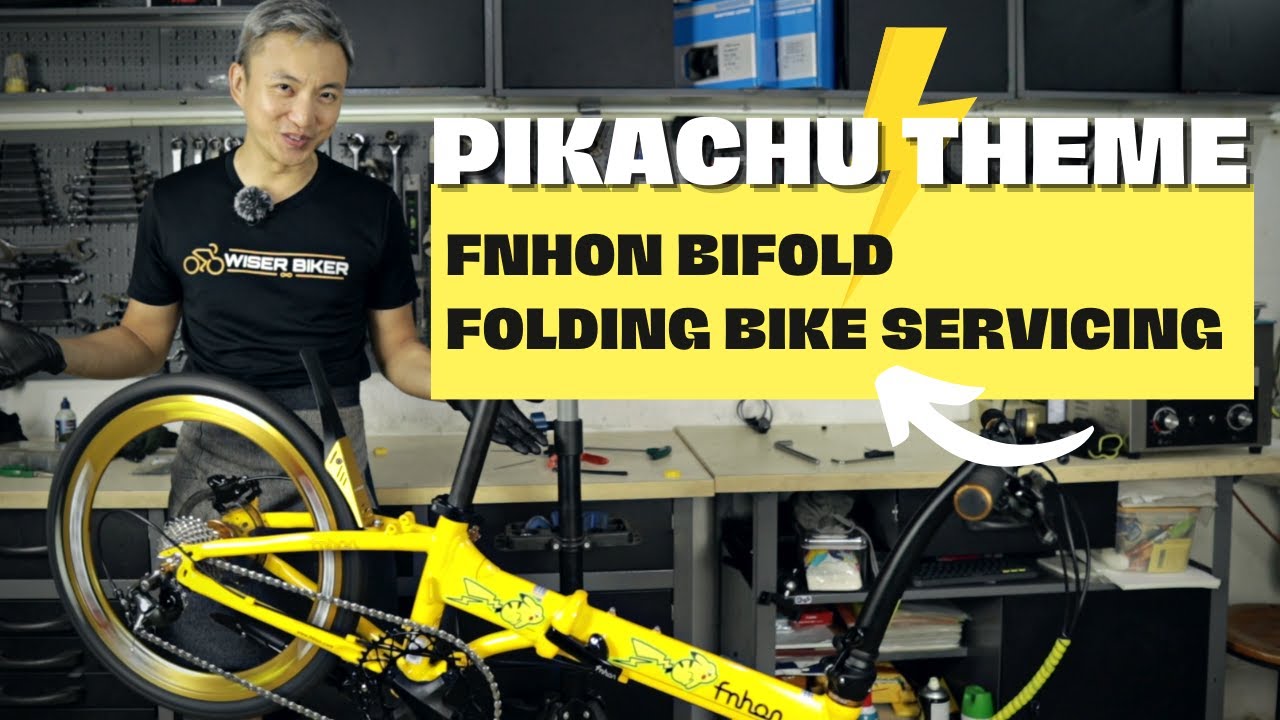 Pikachu Theme Fnhon Bifold Bike Servicing | Better than New!!
