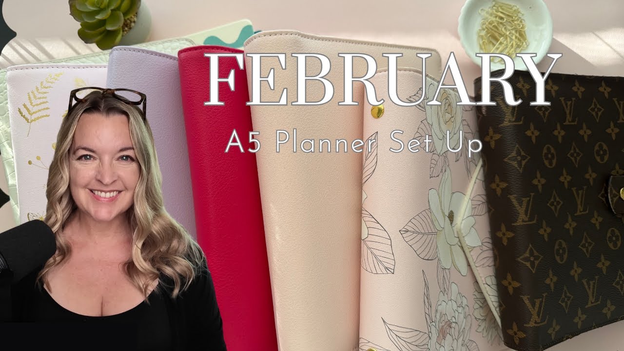 February 2026 Planner Set Up: A5 Rings