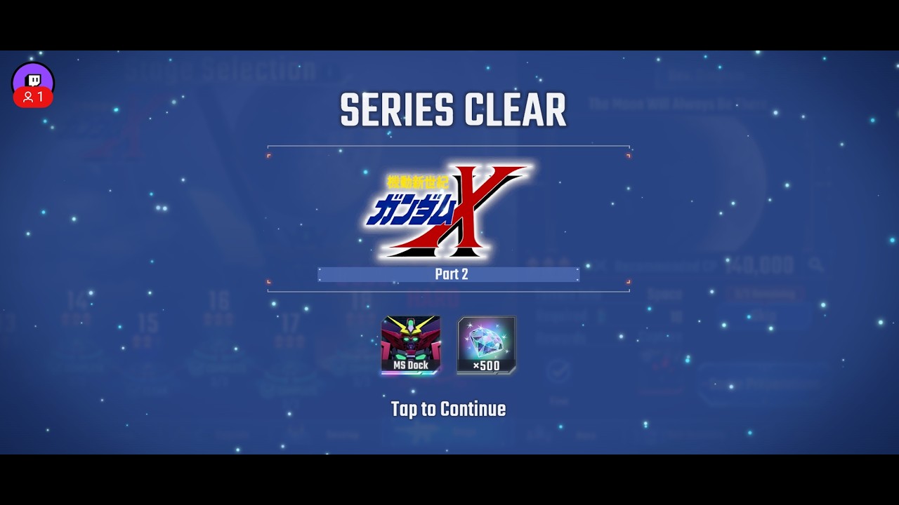 SD Gundam G Generation Eternal (MS Gundam X, stage run prt3 - Final 🤣 Casual F2P ♥ gameplay)