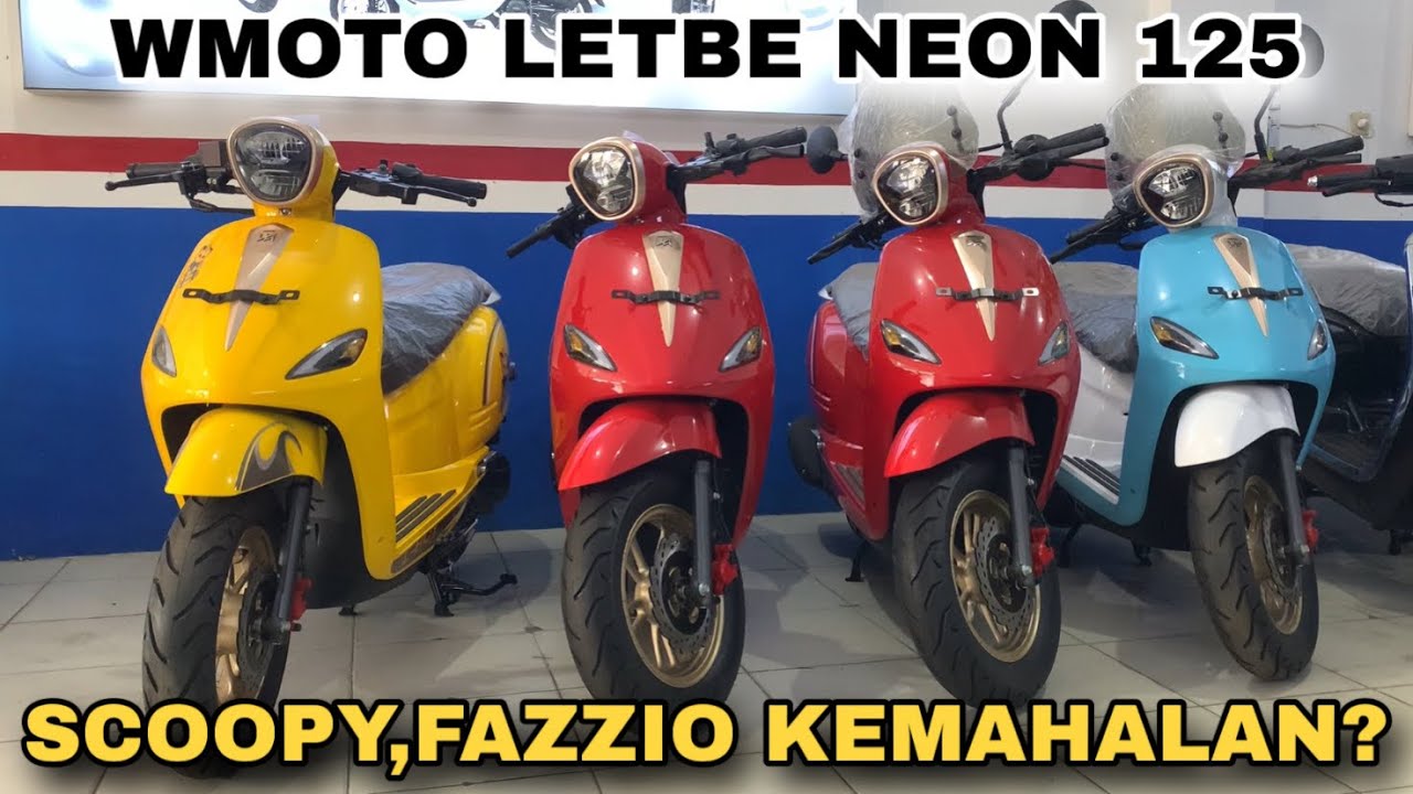 MATIC 19 JUTAAN SEKEREN INI‼️WMOTO LETBE NEON 125