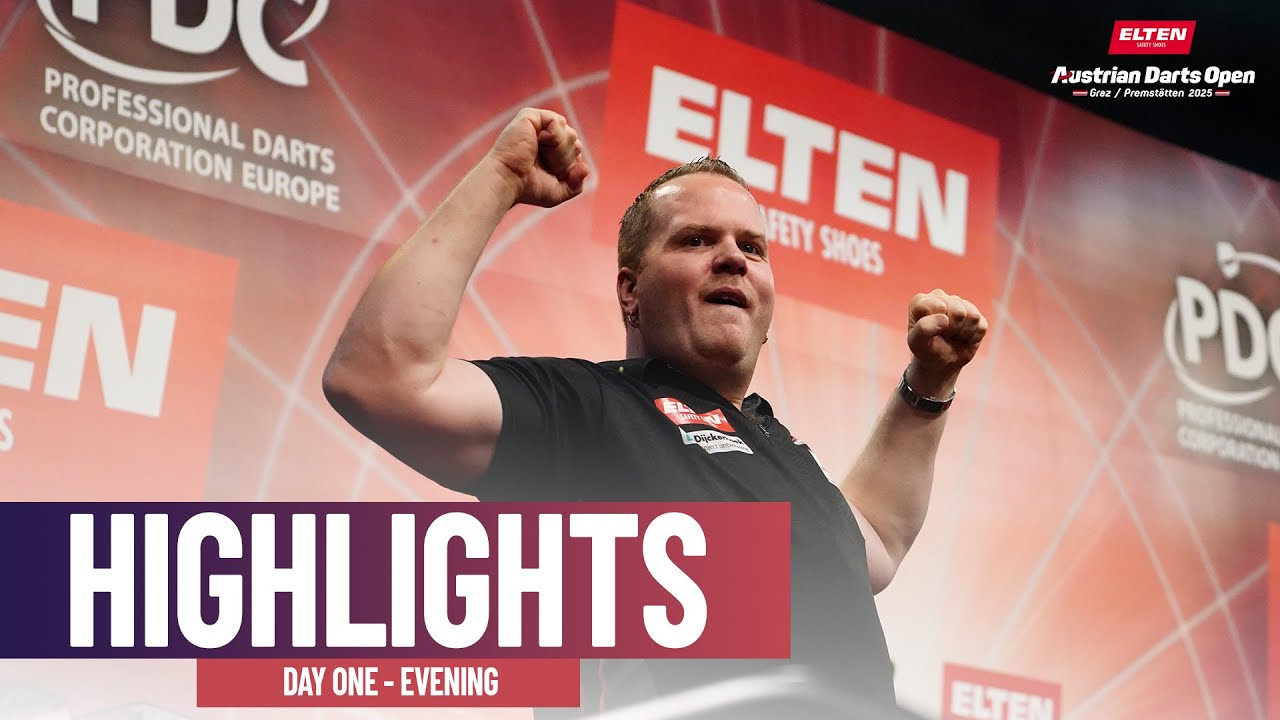 HOME CROWD DELIGHT! | Day One Evening Highlights | 2025 Austrian Darts Open