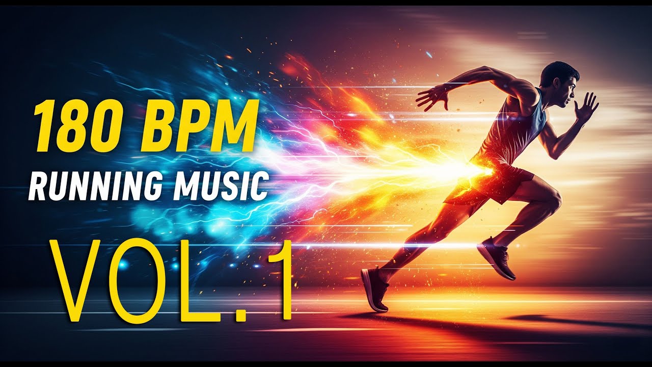 180BPM 러닝 달리기 EDM 1시간 고강도 운동 에너지 음악 VOL.1 (180BPM Running EDM hard work out)