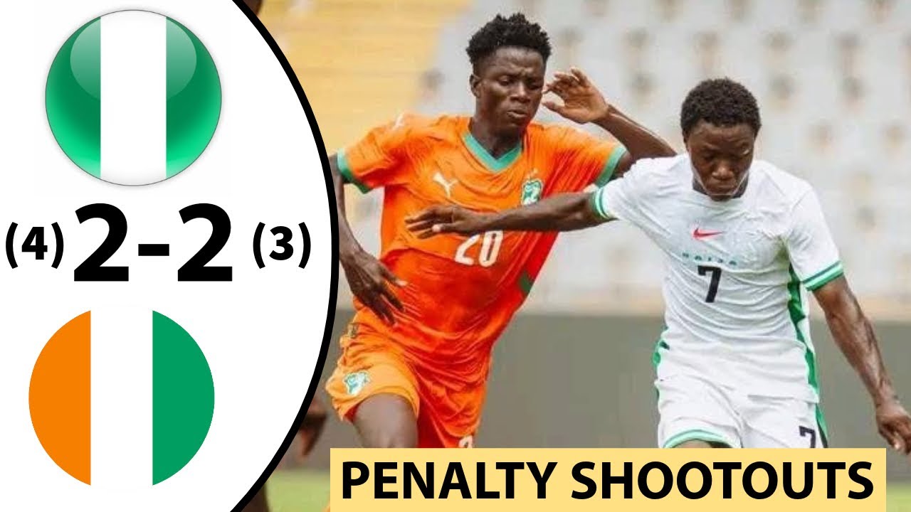 NIGERIA🇳🇬 2-2 🇨🇮IVORY COAST! PENALTY SHOOTING (4-3) FULL HIGHLIGHTS & GOALS!