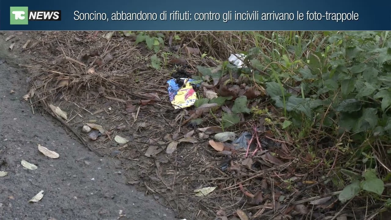 Soncino, abbandono di rifiuti: contro gli incivili arrivano le foto-trappole