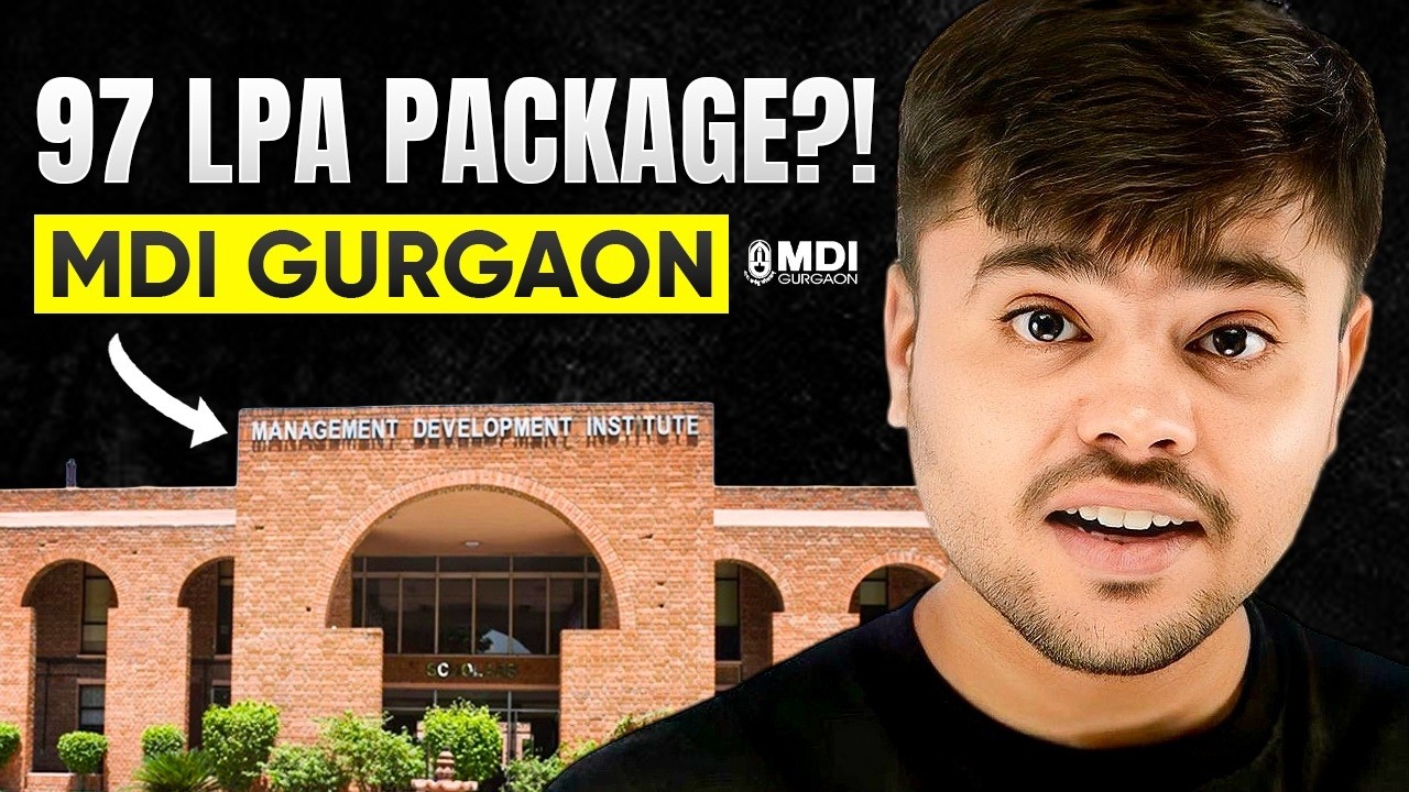 MDI Gurgaon Placements 2026 🔥 | Average Package, Cut Off, CAT Percentile & Selection Criteria