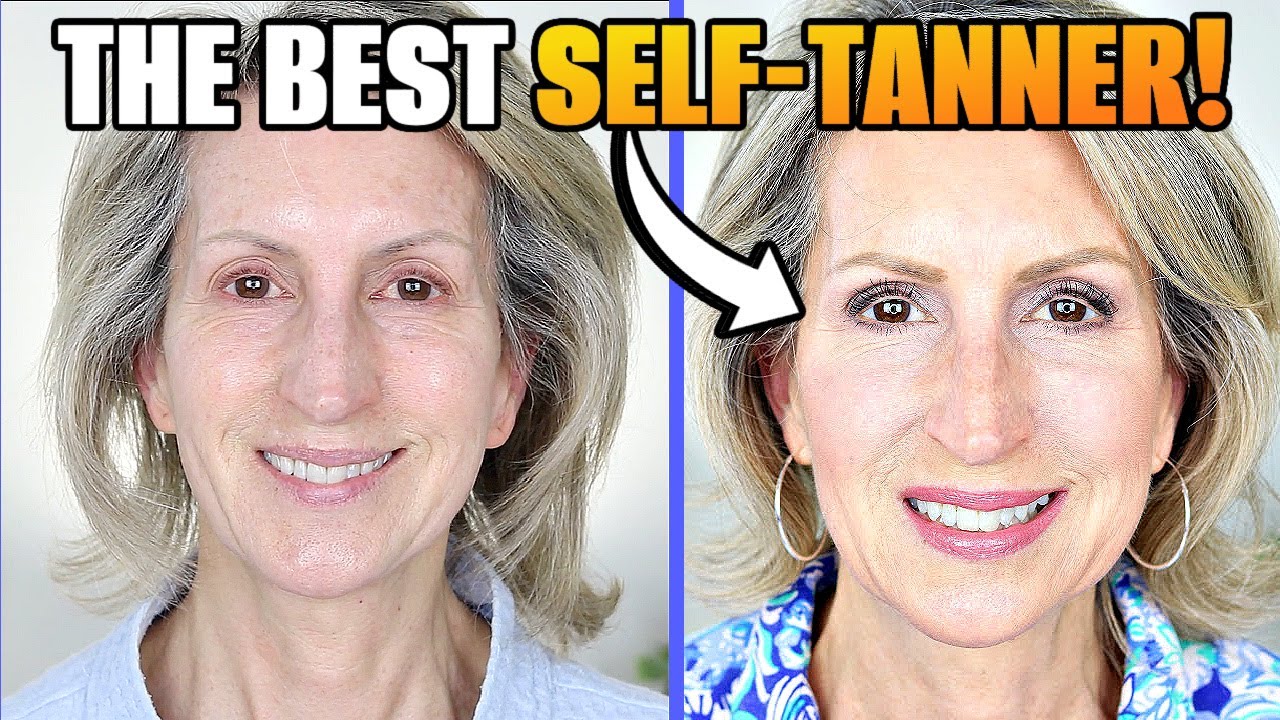 #1 Self Tanner for Women Over 50 (No Streaks or Stinky Smell) - Bronze for Summer