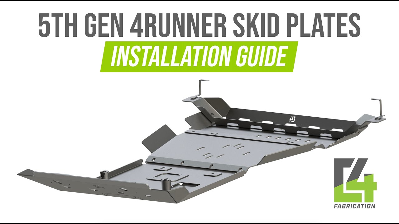 5th Gen 4runner Skidplate Installation Guide