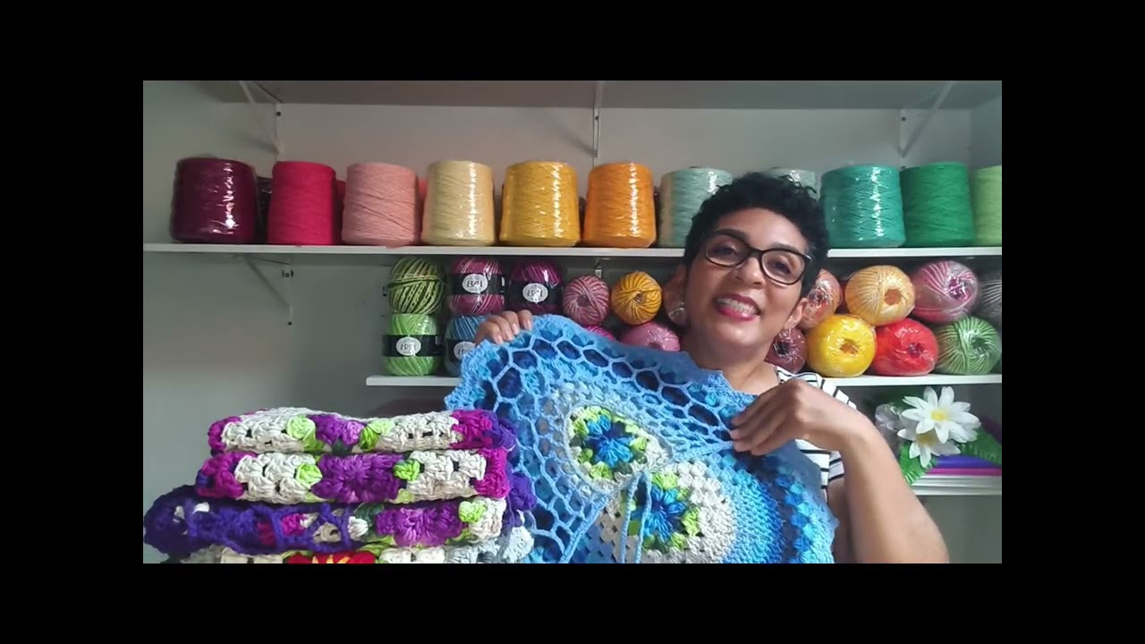 Minhas produções da semana em crochê 🙌#producaodecroche #crochet 