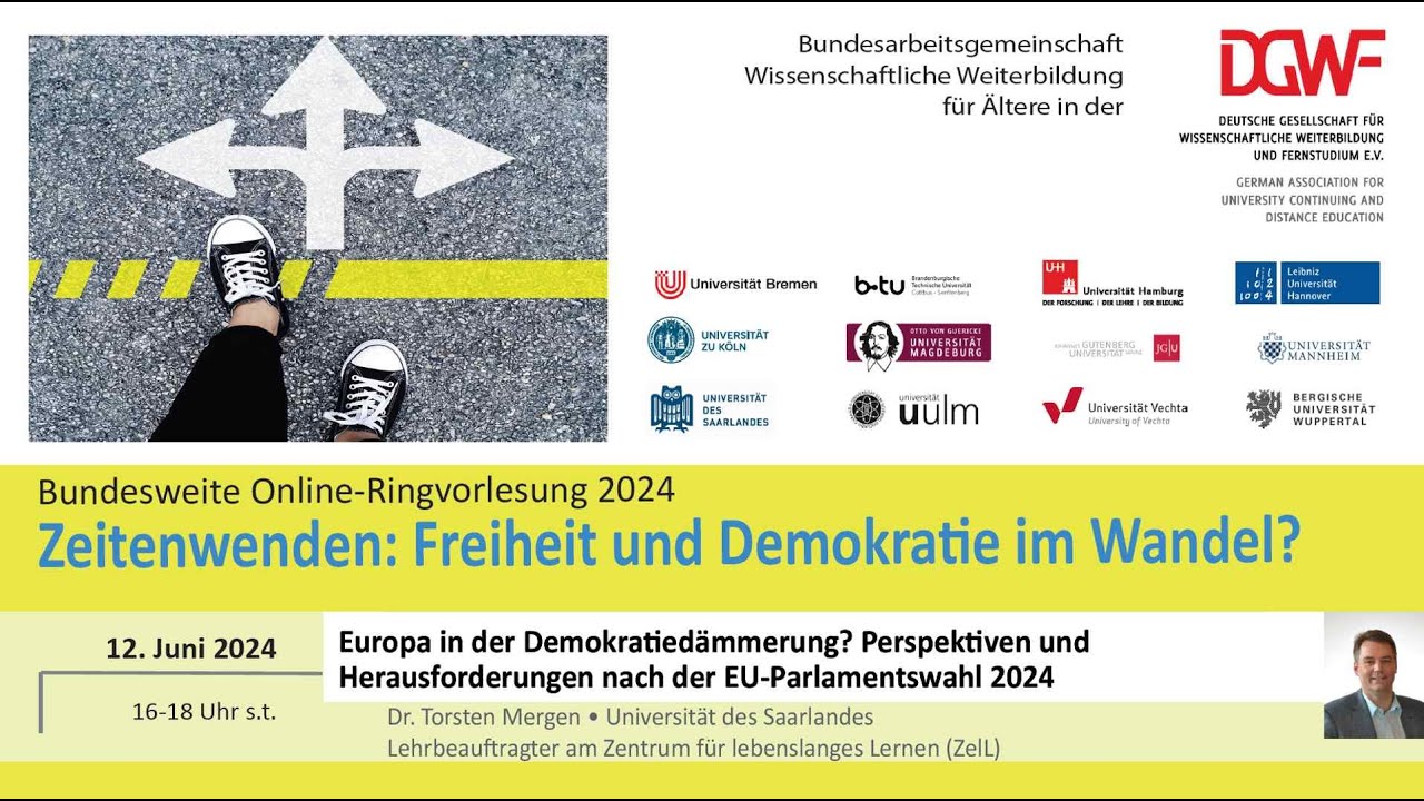 Europa in der Demokratiedämmerung? Perspektiven und Herausforderungen nach der Europawahl 2024