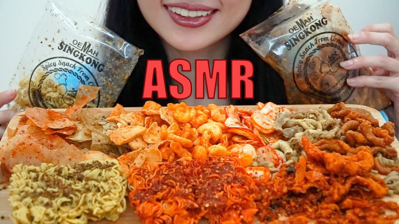 ASMR EATING SOUNDS CEMILAN PEDAS by OEMAH SINGKONG | NO TALKING | SHEFEBULOUSCIOUS ASMR INDONESIA