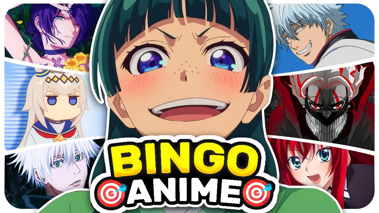 Think You’re a TRUE ANIME FAN? Win This ANIME BINGO 🎯