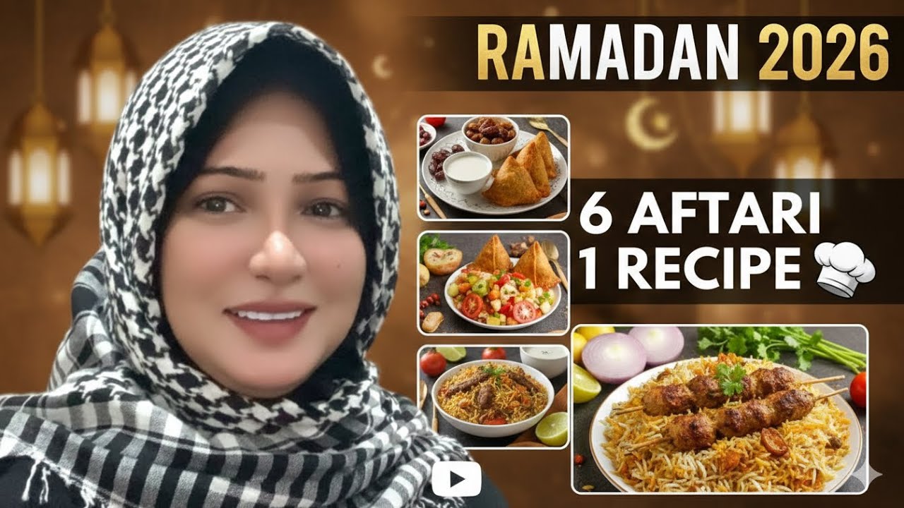 Ramzan Routine 2026🌙| 6 Aftari & 1 Delicious Recipe🥘 | Daily Vlog