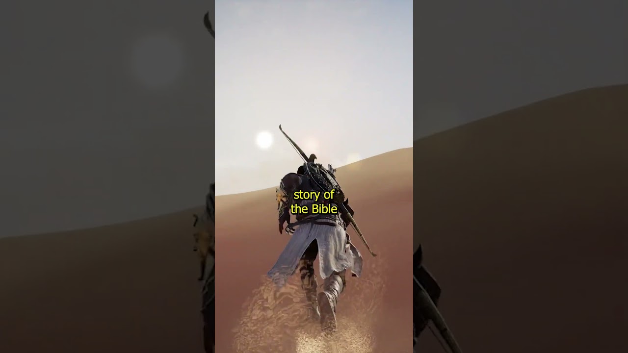 Знаете ли вы, что Моисея можно найти в Assassin's Creed Origins!!!!#игра #assassinscreed