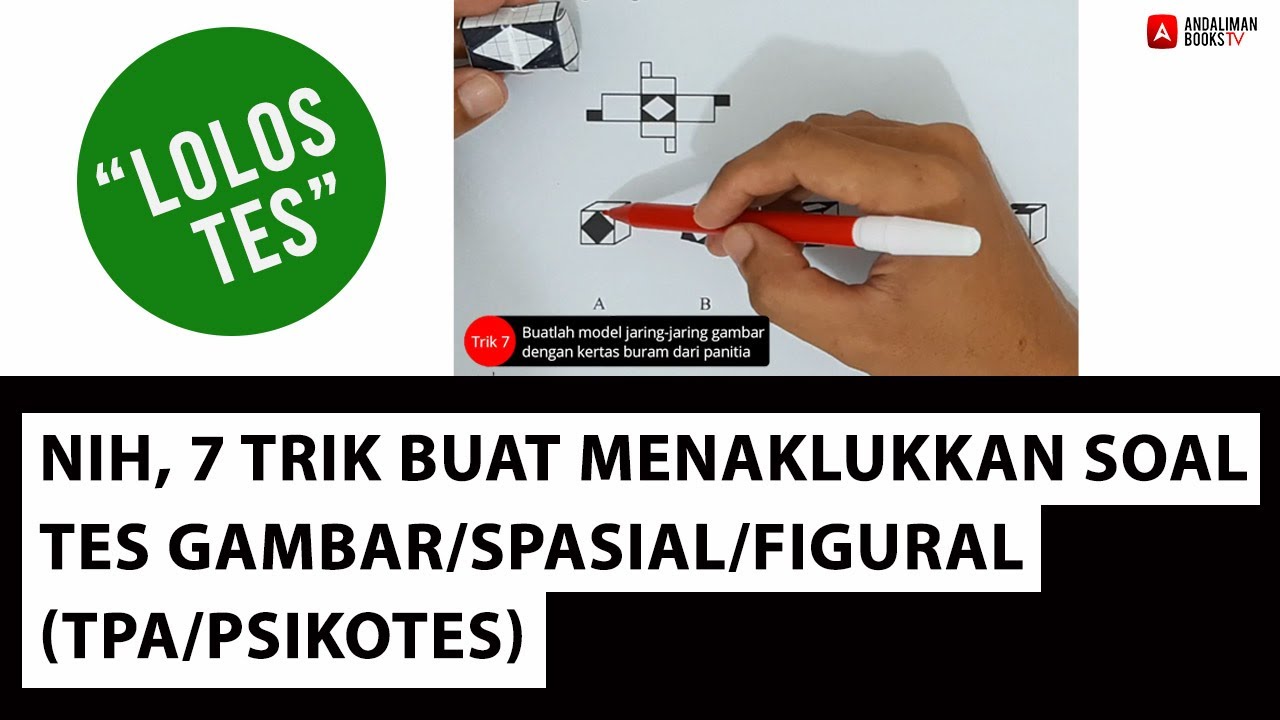 Nih, 7 Trik Buat Menaklukkan Soal Tes Gambar/Spasial/Figural (TPA/Psikotes)