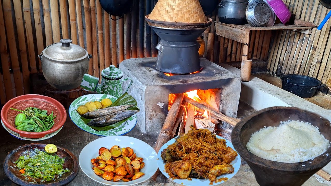 OLAHAN JADUL TERNIKMAT‼️NASI AKEUL,AYAM SERONDENG,GORENG JENGKOL,LALAPAN SAMBEL IJO