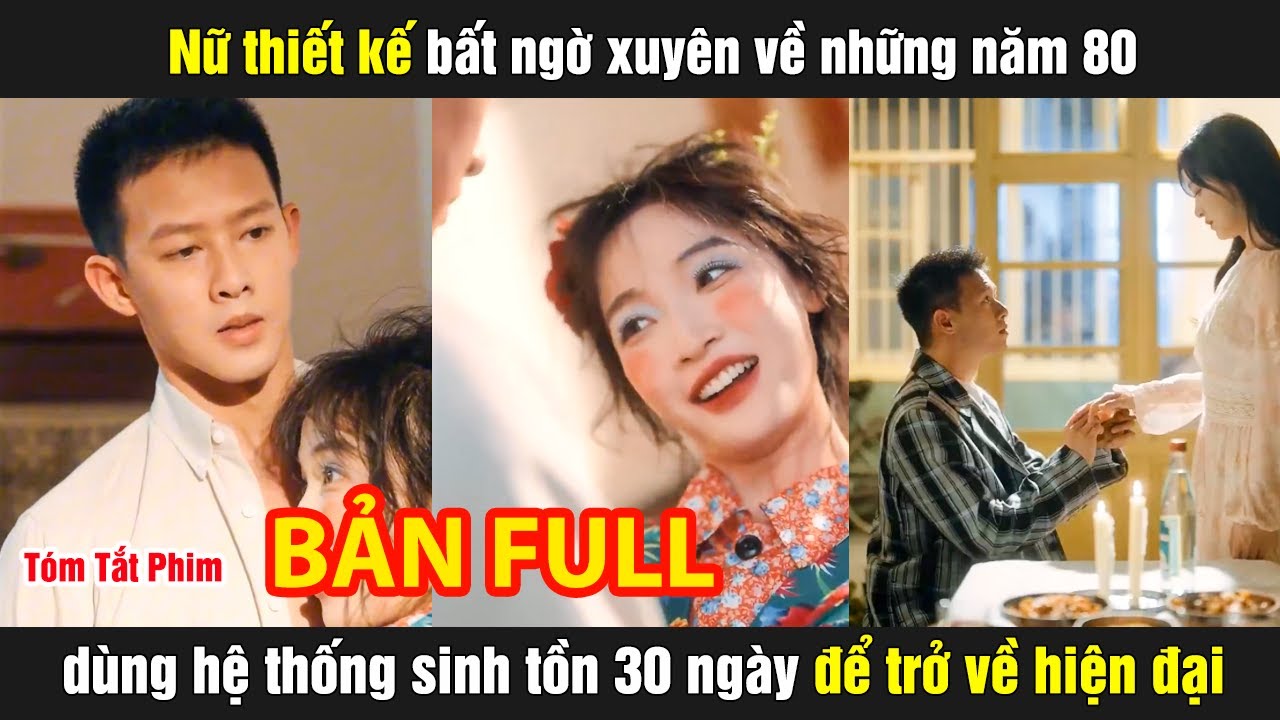 Nữ thiết kế bất ngờ xuyên về những năm 80 dùng hệ thống sinh tồn 30 ngày để trở về hiện đại