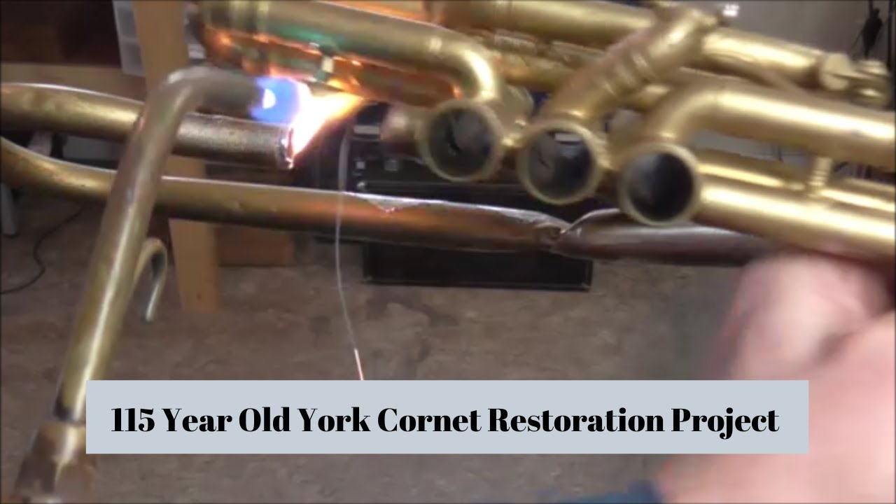 115 Year Old York Cornet Restoration Project: Video #2