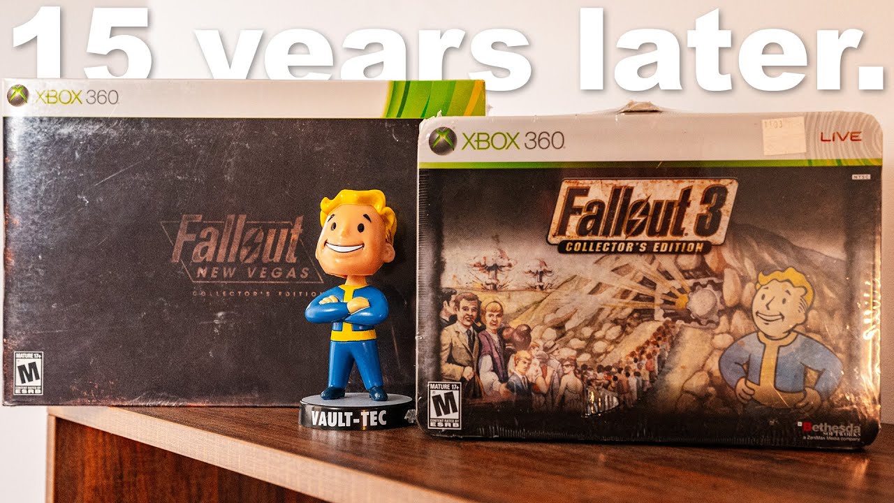 Покупка коллекционных изданий Fallout 3 и New Vegas в 2026 году | Распаковка