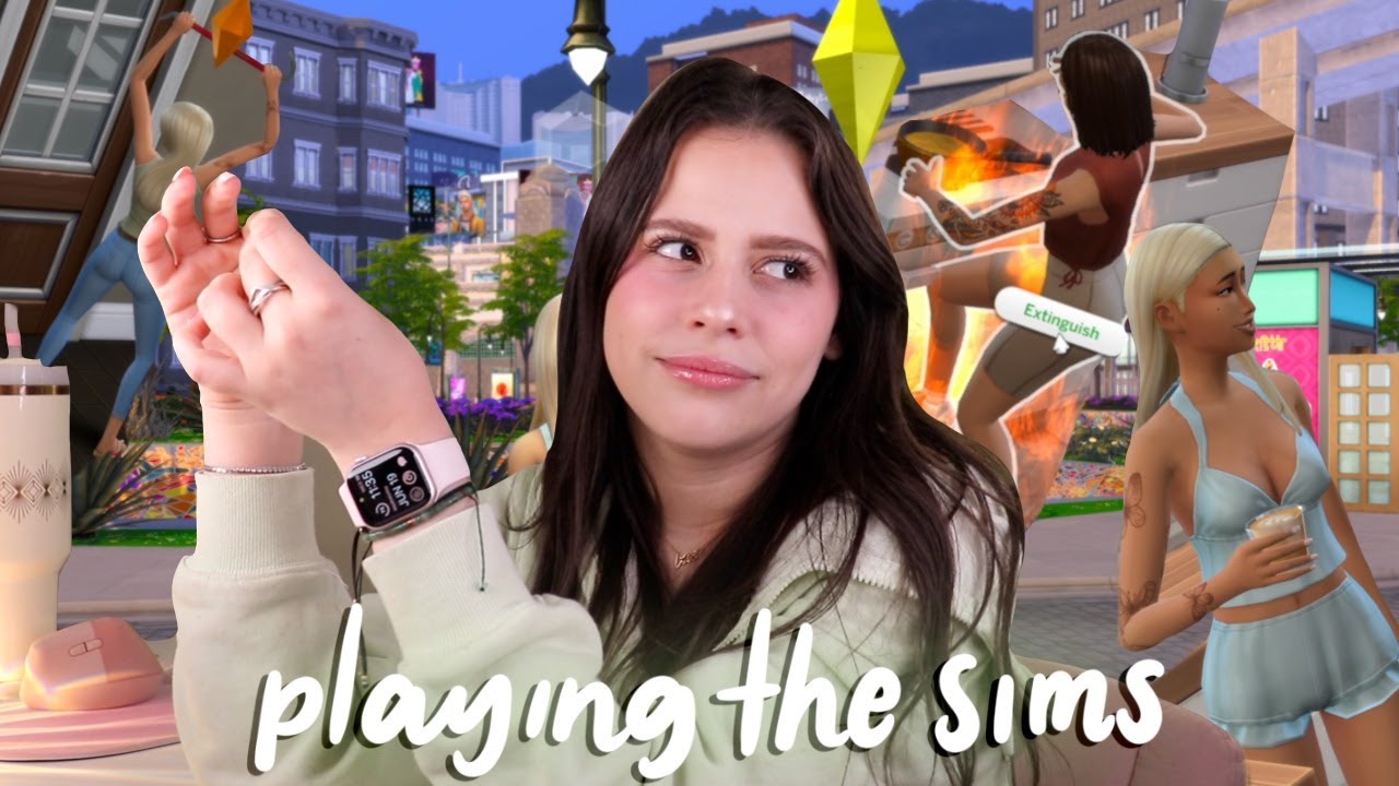 creating chaos in the sims 4 (aka showing you my obsession)✨