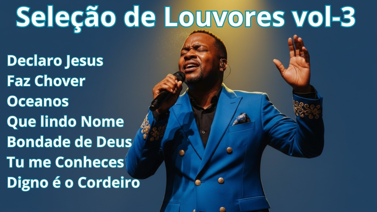 Seleção de Louvores em Gospel Blues  30 Minutos de Adoração Vol  3