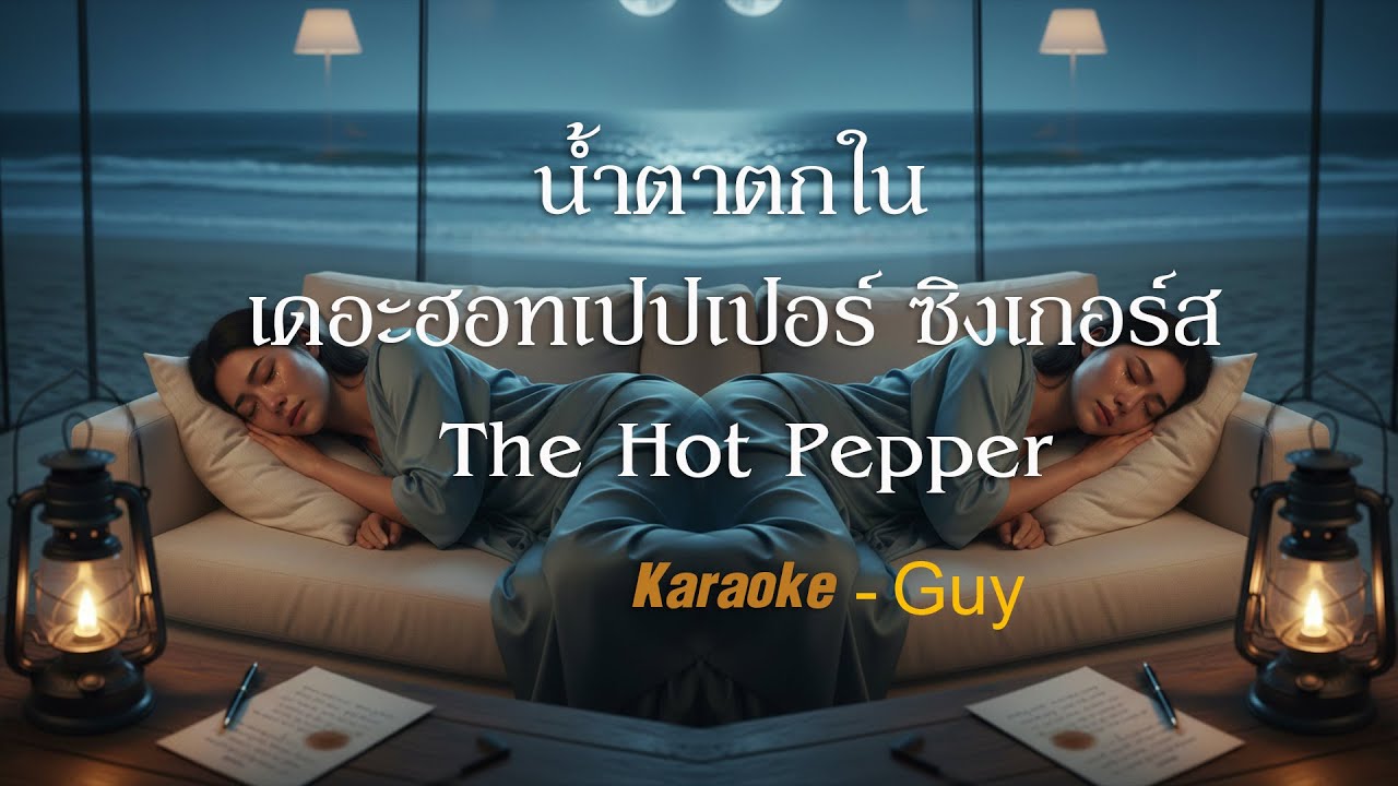 น้ำตาตกใน - เดอะฮอทเปปเปอร์ ซิงเกอร์ส The Hot Pepper - Karaoke-Guy