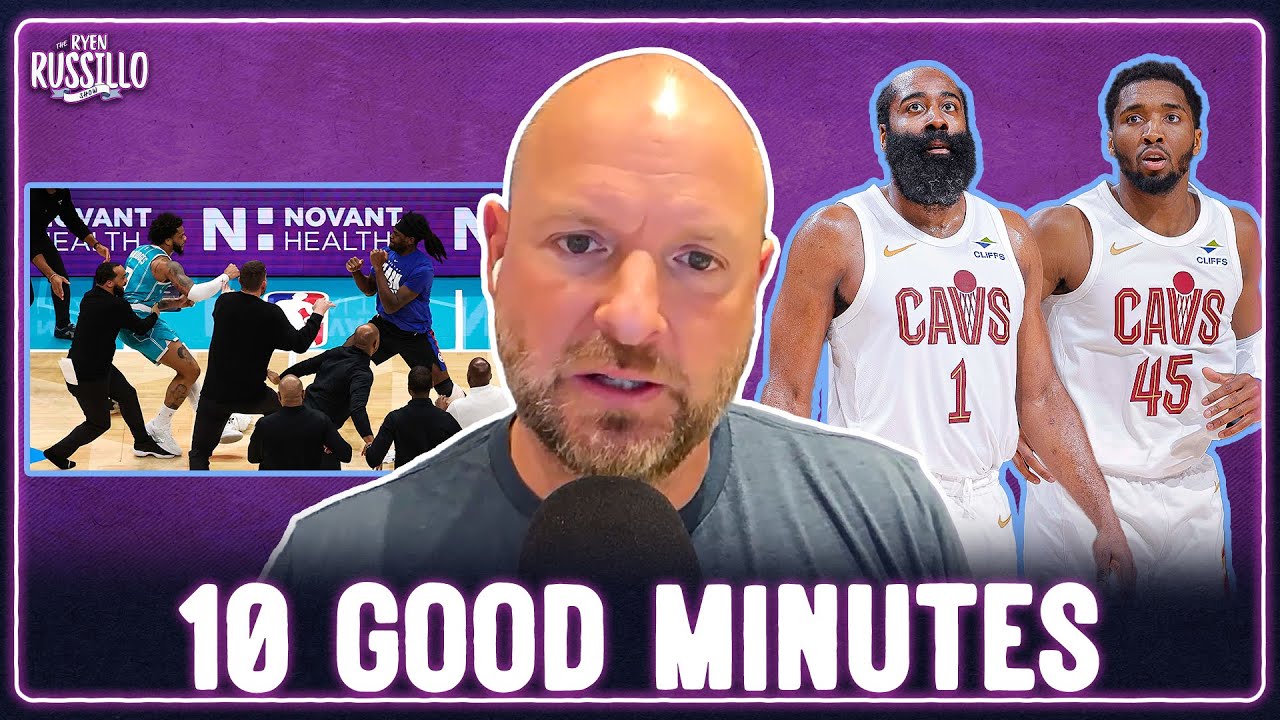 10 GOOD MINUTES: Pistons-Hornets (Brawl!), Harden-Mitchell Combo, Tanking & Darryn Peterson