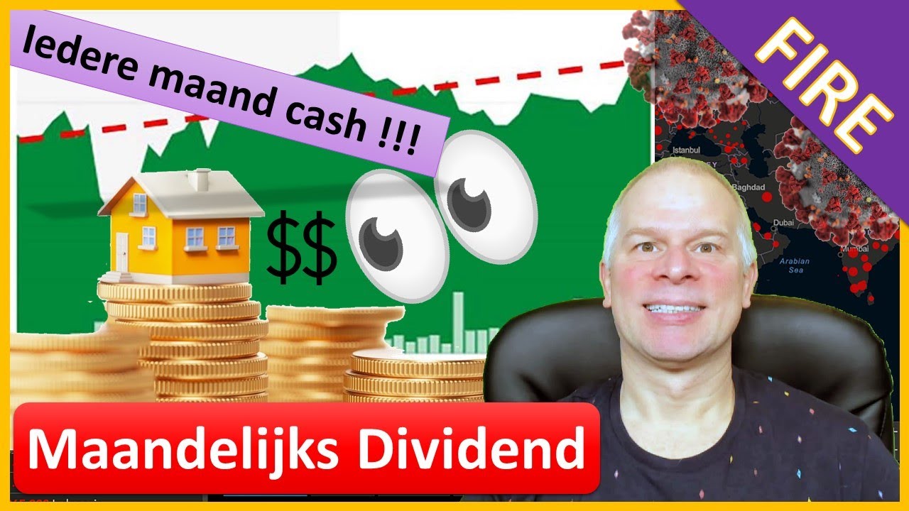 Maandelijkse dividendaandelen 2021 update | Beleggen voor cashflow