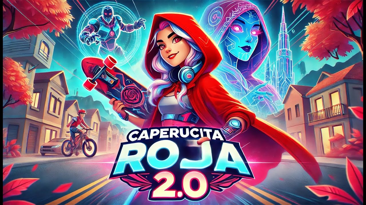 Caperucita Roja 2.0: Una Aventura Moderna en la Era Digital 🛴💻
