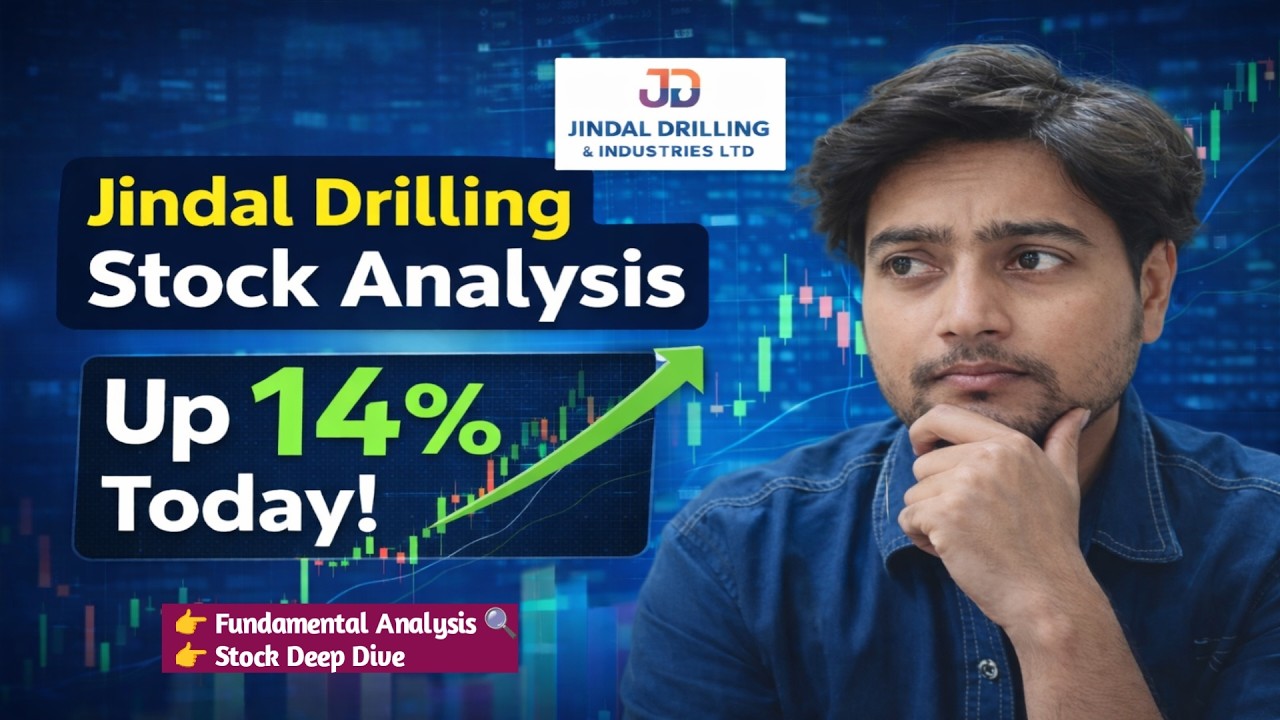 Jindal Drilling Stock Analysis 🔥 14% Profit in One Day! Next Target?Sonchoy Sagar