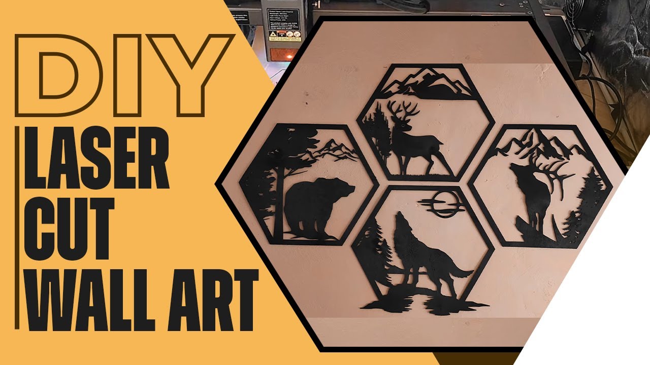 Crafting Masterpieces: Making Wall Art Come Alive with Falcon 2 22W Laser Cutting Machine!