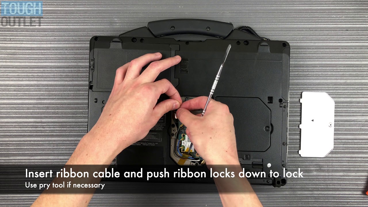 Panasonic Toughbook CF-53: How to install a SmartCard reader