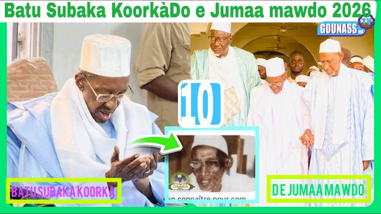 Batu Subaka koorka do e jumaa mawdo madiina Gunass,nialnde aset 10-28/02/2026