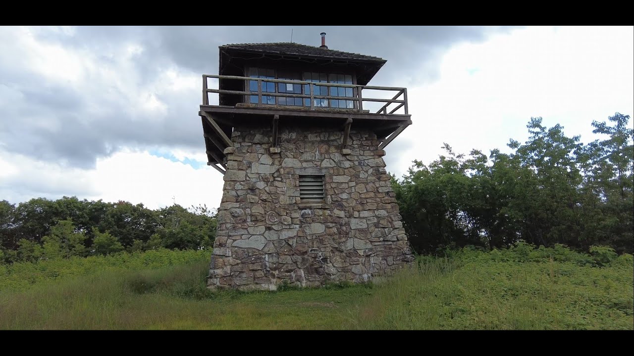 Hiking to High Knob Fire Tower - Brandywine, WV