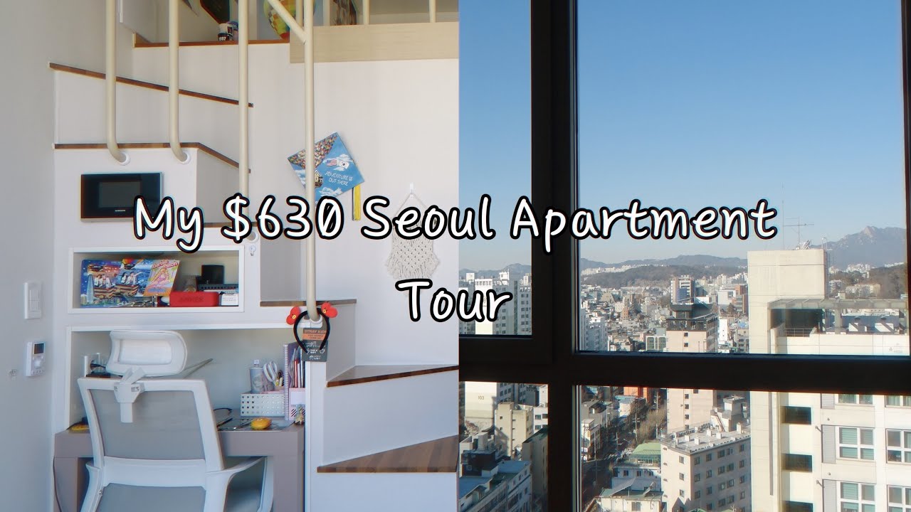 Tour of My $630 Seoul Apartment | CΛTHY ❤