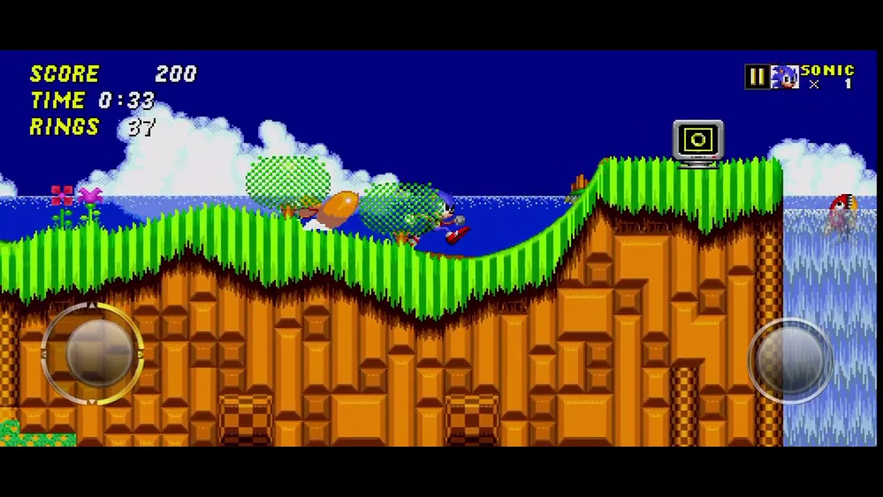 Sonic 2 em... EMERALD HILL