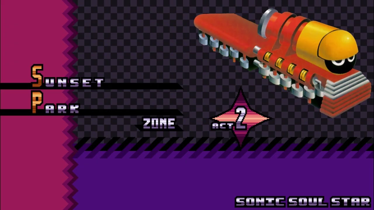 Sunset Park Zone - Act 2 (Tense) (Sonic Soul Star OST)