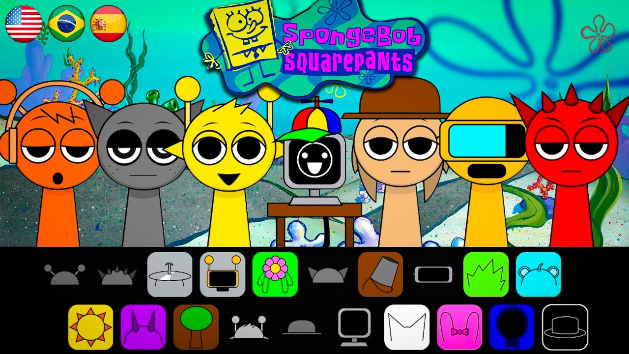 Incredibox Sprunki - SpongeBob SquarePants Cover