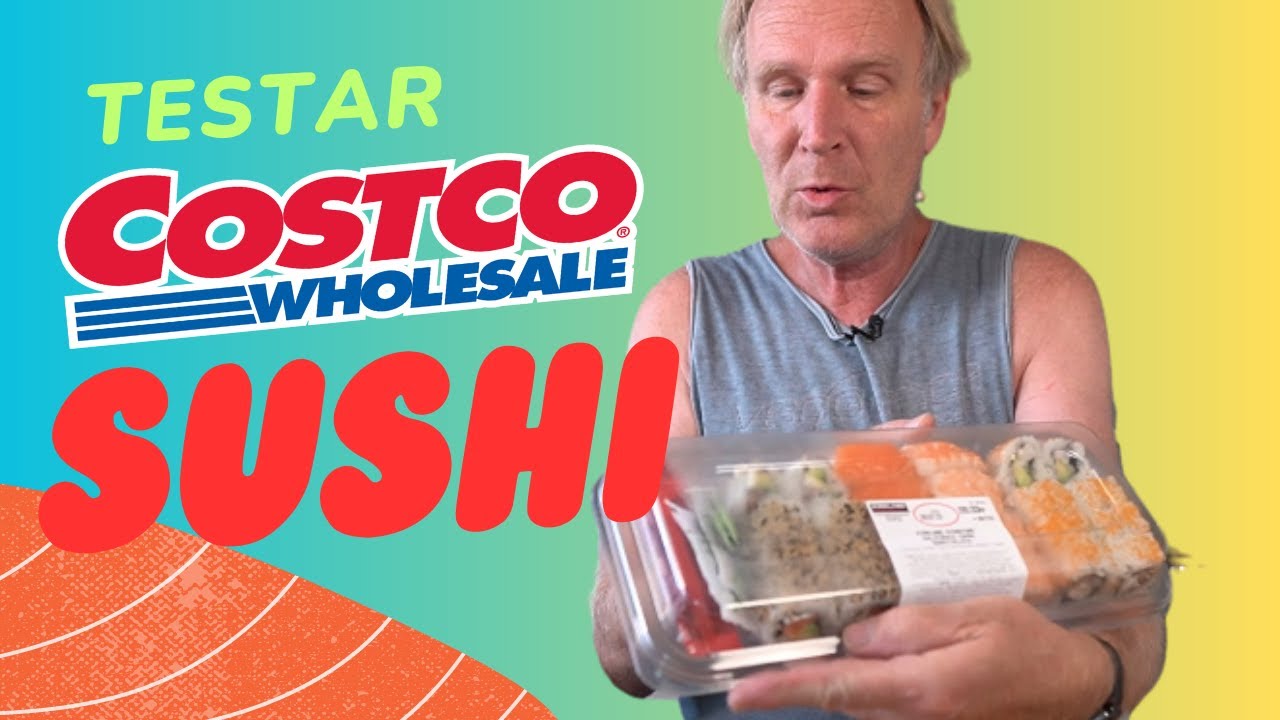 Vi testar Costco Sushi hur är den?