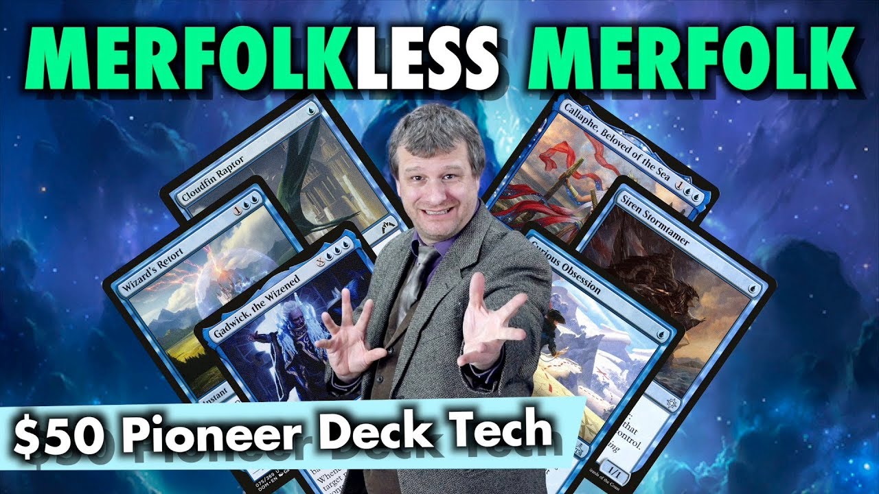 Мерфолк без русалок для Pioneer | Magic the Gathering $50 Deck Tech | Mono Blue Tempo