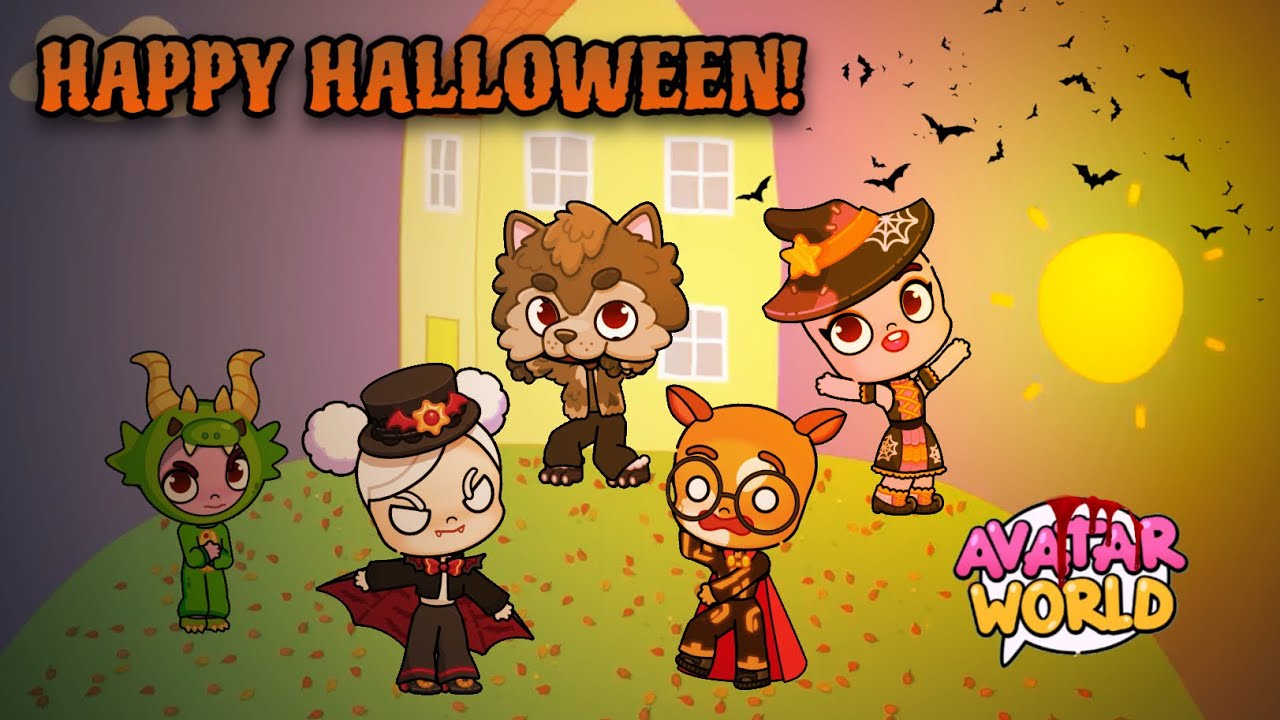 🐷 PEPPA PIG IN AVATAR WORLD 🎃PUMPKIN PARTY 👻 HALLOWEEN