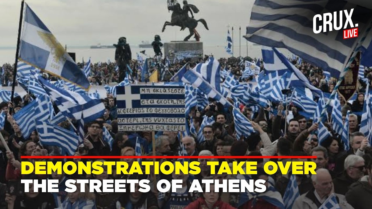 LIVE: Thousands of Police Deployed as Massive Strikes, Student Protests Paralyze Athens | Greece
