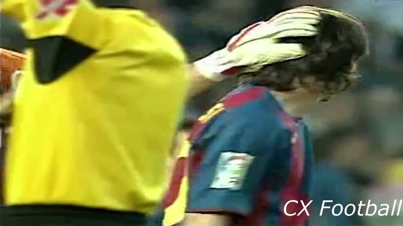 Messi's first goal was offside