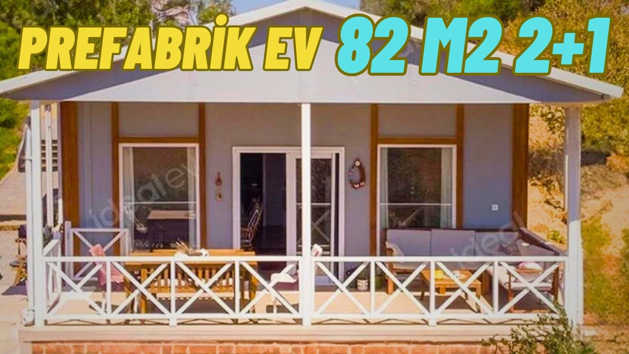 82 m2 UYGUN PREFABRİK EV MODEL