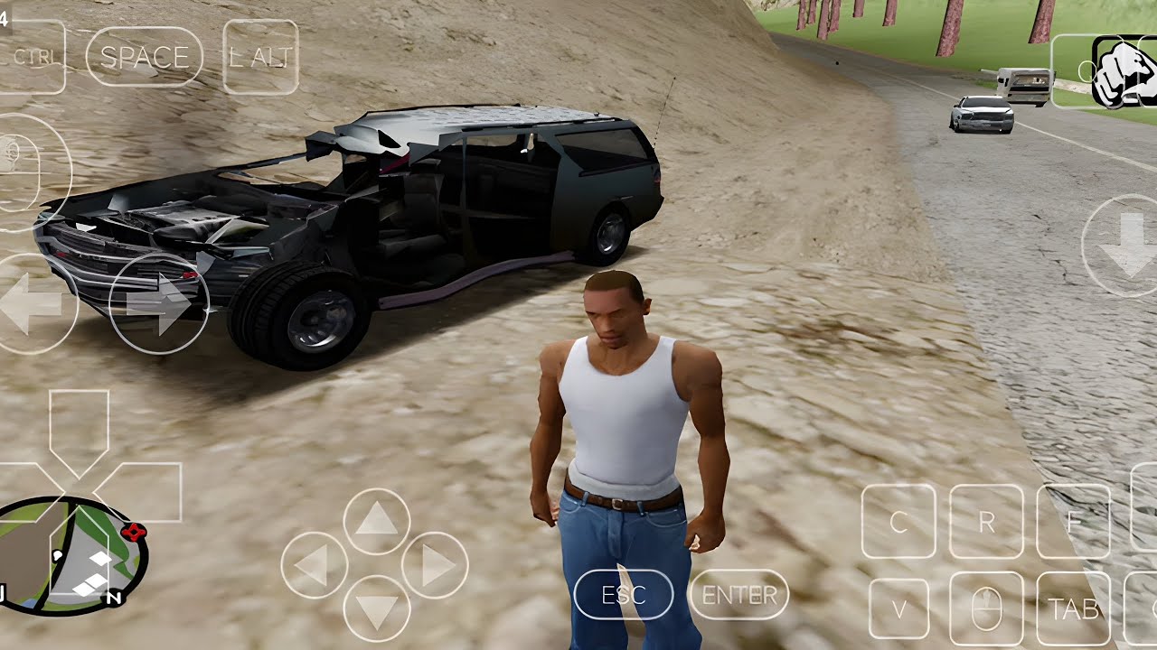 GTASA VehDeform Mod | Winlator 7.1.3 glibc Android Gameplay