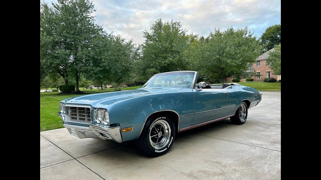 1970 Buick Skylark Custom Convertible - Available at www.bluelineclassics.com