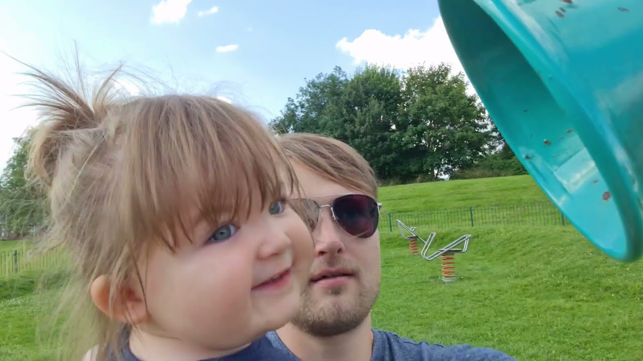 Sister Playground Fun With Baby Emilia & Izzy 🥰