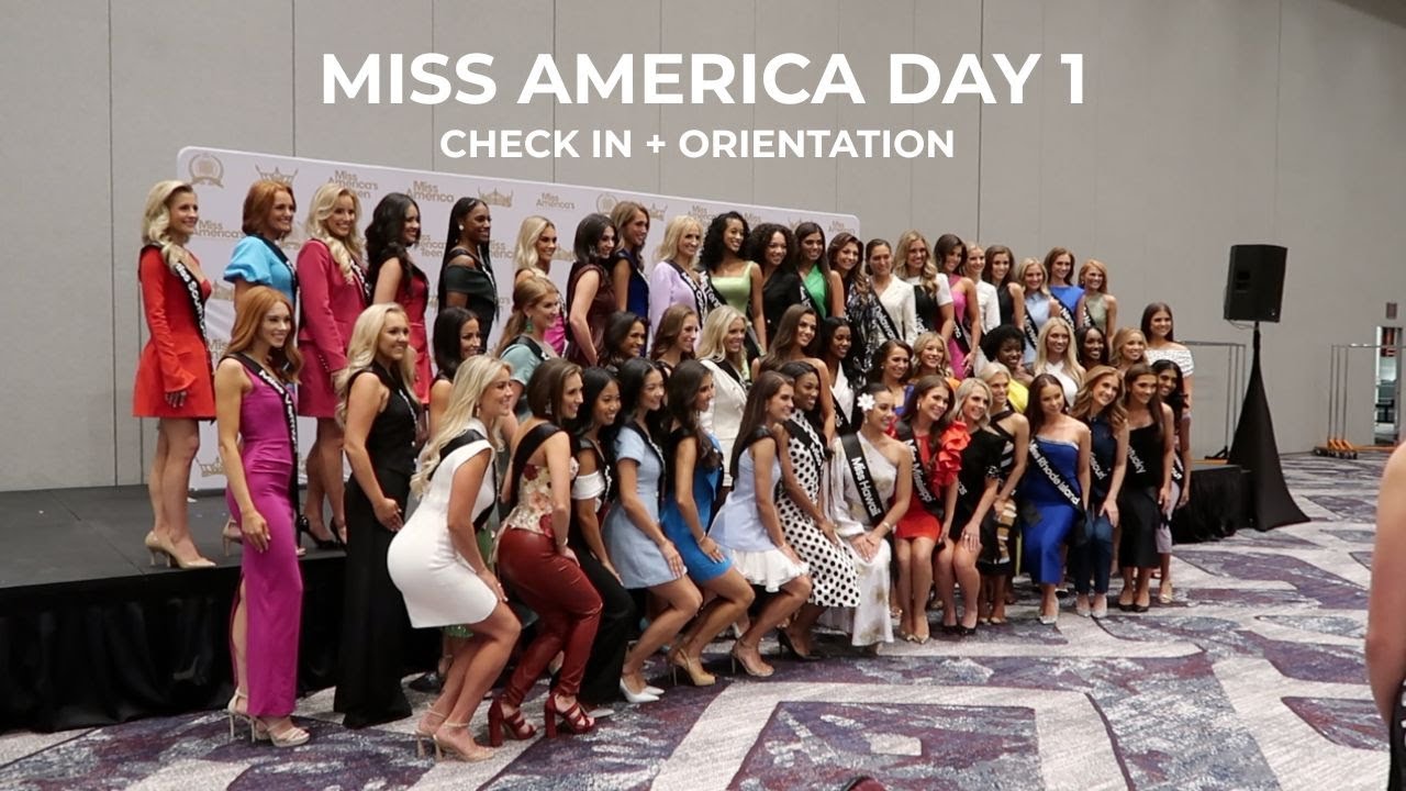Miss America Week Day 1 | Check in + Orientation