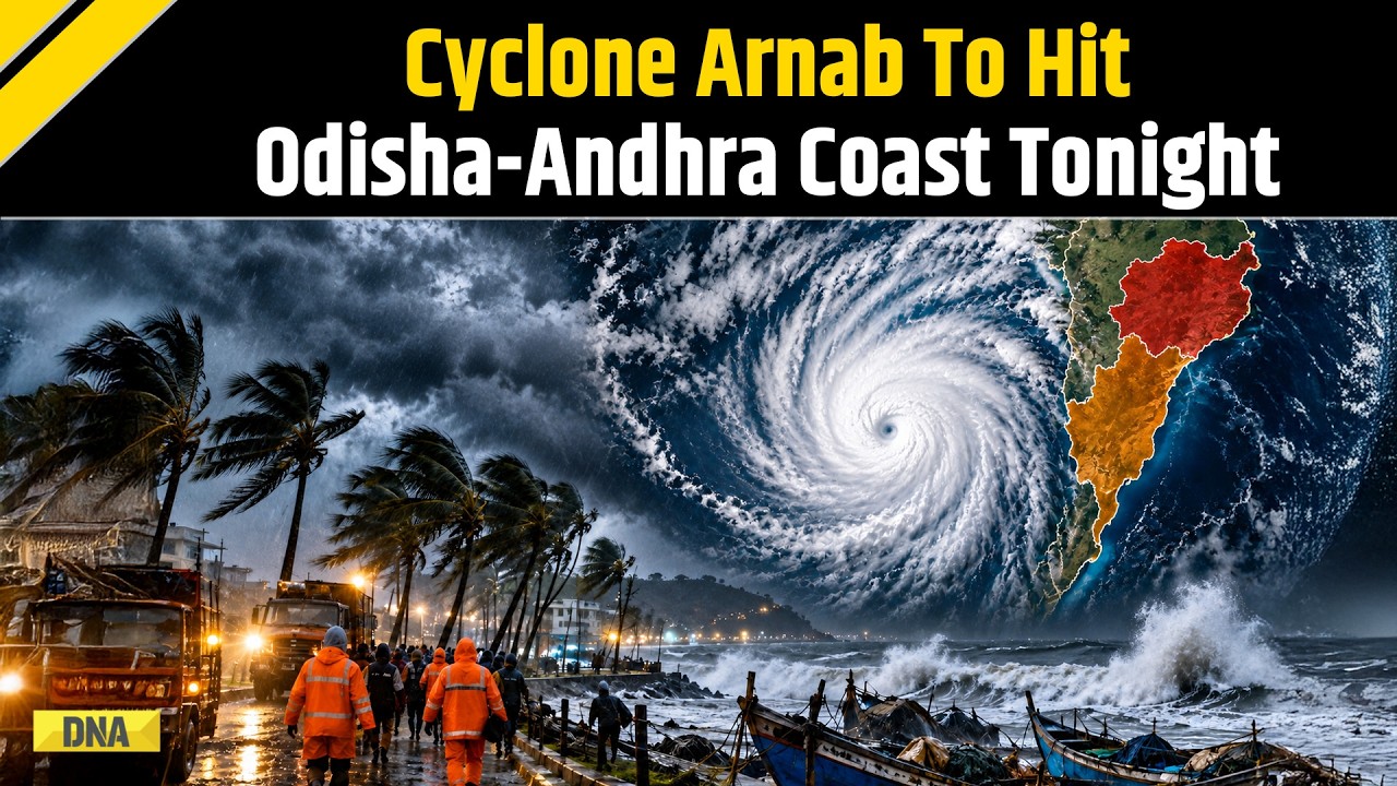 Cyclone Arnab Alert: Cyclone Arnab Landfall Today Time States Affected Odisha Andhra Pradesh